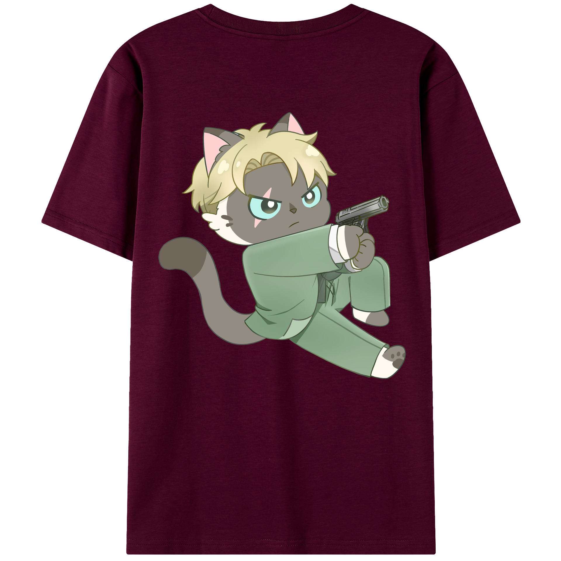 （画像用） SPY×FAMILY间谍家家酒 レディース半袖Tシャツ(バックプリント)